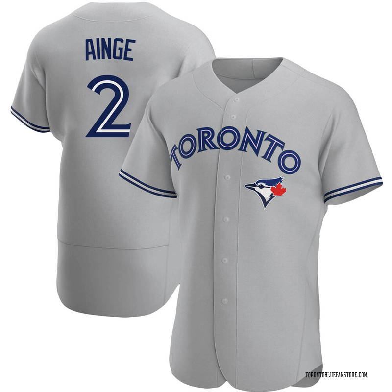 Danny Ainge Men's Toronto Blue Jays Powder Alternate Jersey - Blue