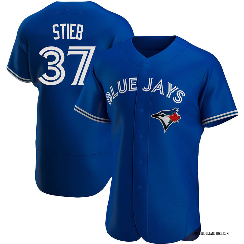 Dave Stieb Men's Toronto Blue Jays Alternate Jersey - Royal Authentic