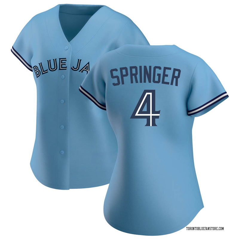 George Springer Women's Toronto Blue Jays Jersey - Blue Authentic