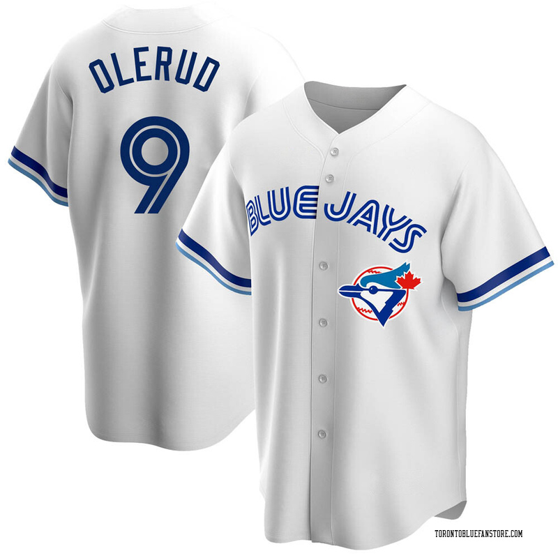 John Olerud Men's Toronto Blue Jays Home Cooperstown Collection Jersey -  White Replica