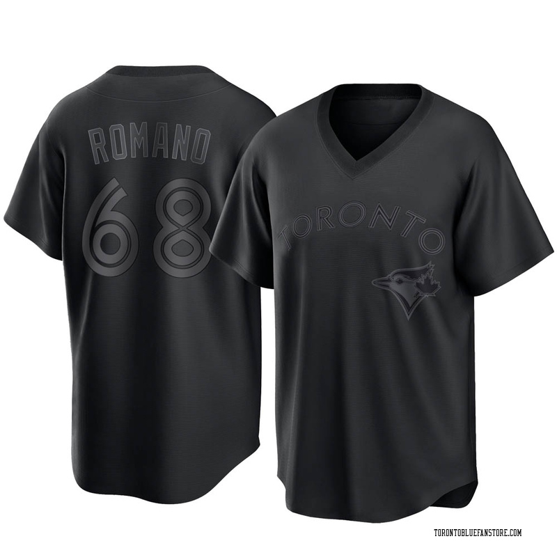 Jordan Romano Youth Toronto Blue Jays Pitch Fashion Jersey - Black Replica