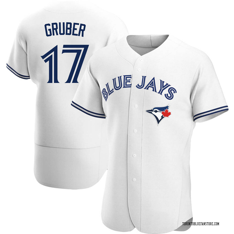 Kelly Gruber Men's Toronto Blue Jays Home Jersey - White Authentic