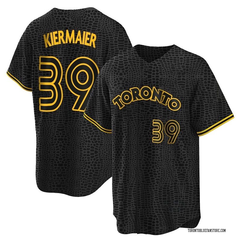 Kevin Kiermaier Youth Toronto Blue Jays Snake Skin City Jersey - Black  Replica