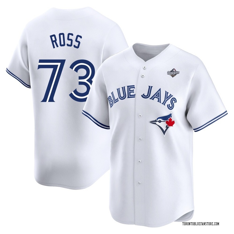 Shawn Ross Youth Toronto Blue Jays Home 2025 World Series Jersey - White Limited
